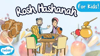 What is Rosh Hashanah  Rosh Hashanah for Kids  Jewish New Year [upl. by Eronel]