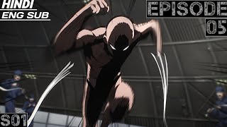 ONE PUNCH MAN SEASON 1 EPISODE 5 EXPLAINED IN HINDI  RECAP IN HINDI  BREAKDOWN IN HINDI [upl. by Haelahk]