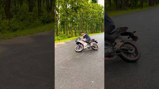 Drift Gone Wrong ☠️🔱shorts youtubeshorts trending stunt drift r15v3 stunts fyp rider [upl. by Jone]