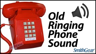 Old Ringing Phone Sound  Old Telephone Ring Effect [upl. by Ajroj]