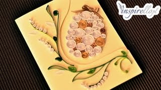 Quilling krok po kroku  kartka wielkanocna [upl. by Eliathan100]