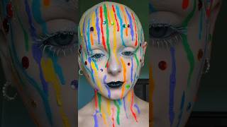 bald cap makeup look 😳 [upl. by Nalak]