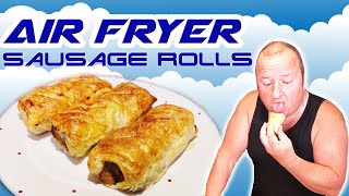 Air Fryer Sausage Rolls Are they Better Than Greggs [upl. by Yevreh]