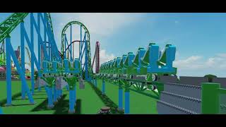 Kingda Ka rollback  Theme Park Tycoon 2 [upl. by Dorothi]