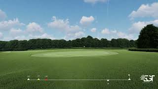 Tidworth Garrison Golf Club  Hole 2 [upl. by Asimaj64]