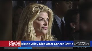 Actress Kirstie Alley dies at 71 following battle with cancer [upl. by Eltsyek960]