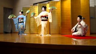 GeikoMaiko Dance with Shamisen [upl. by Haerdna910]