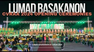 Lumad Basakanon at CVRAA 2024 [upl. by Aniakudo368]