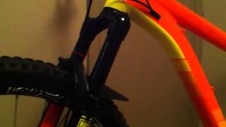 How to Fix a Scratched Mountain Bike Fork Stanchion [upl. by Oileduab327]