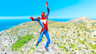 GTA 5 Epic Ragdoll GREEN SPIDERMAN VS RED MINIONVS GREEN HULK Euphoria Physics amp Funny Fails [upl. by Aticnemrac]