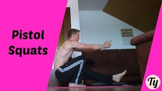 Calisthenics 11 Pistol Squat Variations [upl. by Lrak462]