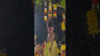 ഗുളികൻ തിറ  gulikan thira theyyam kannur kerala theyyamstatusvideo [upl. by Amalberga]