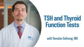 TSH and Thyroid Function Tests  UCLA Endocrine Center [upl. by Eilhsa341]