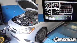 Mercedes CLA 250 Tune Comparisons DYNO [upl. by Nizam]