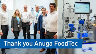 KROHNE at Anuga FoodTec 2024 [upl. by Arym]