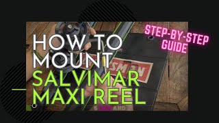 How to mount Salvimar Maxi Reel  stepbystep guide salvimar spearguns maxireel minireel [upl. by Rhodie649]