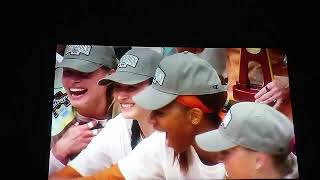 NCAA 2023 WOMENS VOLLEYBALL TROPHY PRESENTATION 12172023 [upl. by Leary407]