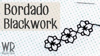 Bordado Blackwork  Tutorial completo [upl. by Eahsel]