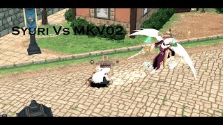 Mabinogi Syuri Vs MKV02 BATTLE GROUNDS PVP [upl. by Etac]