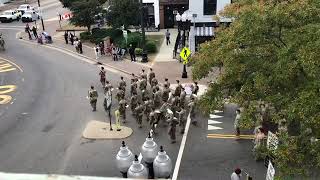 82nd Airborne Division Band at the 2024 Fayetteville Veterans Day Parade 🇺🇲🎶 [upl. by Afton]