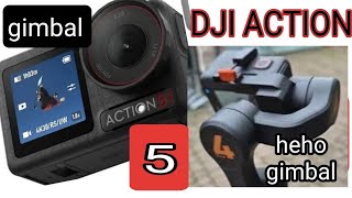 DJI OSMO Action 5 amp Hohem Pro 4 Gimble [upl. by Samson]