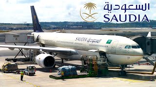 Saudia A330300  Cairo  Jeddah  Trip Report [upl. by Julius123]