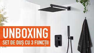 UNBOXING Set de duș cu trei funcții [upl. by Ellenej]