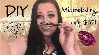 DIY Microblading  Ardell Stroke a Brow Feathering Pen  Hit or Miss [upl. by Cousins]