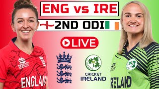 England W vs Ireland W live 2nd ODI  ENG W vs IRE W live  live cricket match today [upl. by Skillern]