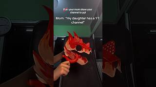 Mom Im sorry but…😔 paperdragons dragon dragonpuppets  sound south park [upl. by Ahsille225]