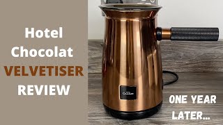 Hotel Chocolat VELVETISER Review  One Year Later  Hot Chocolate Maker Reviews  A2B Productions [upl. by Ahsieyn188]