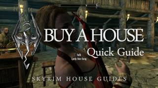 SKYRIM Buy a House Guide [upl. by Dasa]