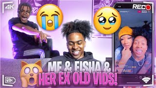 REACTING TO EISHAA amp HER EX OLD VIDS😳 I WANNA FIGHT AGAIN [upl. by Gainer]