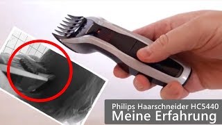 Philips Series 5000 Haarschneider DualCut Technologie HC5440  Erfahrung [upl. by Eugenle684]