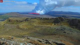 May 29 2024 The first hour of the new eruption near Grindavik Iceland [upl. by Pavlov]