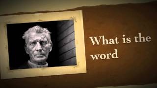 What Is The Word by Samuel Beckett and written for Joe Chaikin [upl. by Nerag]