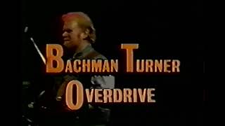 BachmanTurner Overdrive  BTO Live 1988 Saskatchewan Penitentiary Terry David Mulligan MuchMusic [upl. by Maurice]