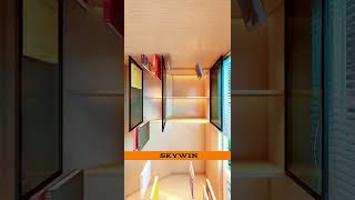 Triangle size ki jagah me banya luxury house  3D animation shorts animation [upl. by Yllil23]