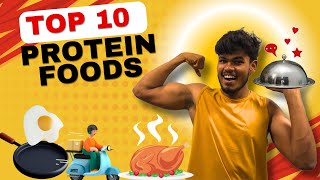 PROTEINS ‘10’ Cheap and Best Protein Foods For Bulking and Fat loss in Tamil [upl. by Leahcimdivad767]