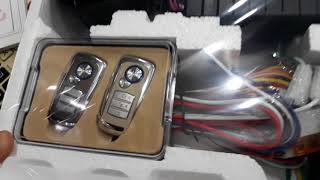 Car alarm system steel mate UNBOXING [upl. by Zoes]