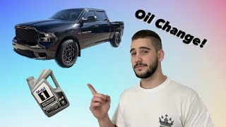 How to Change the Oil in Your 20092018 Ram 1500 [upl. by Odirfliw]