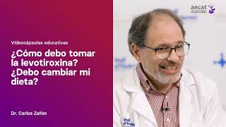 ¿Cómo debo tomar la levotiroxina ¿Debo cambiar mi dieta [upl. by Alhsa]