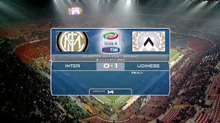 InterUdinese 01 201112  highlights Prima espulsione in Serie A di Javier Zanetti [upl. by Ahcarb]