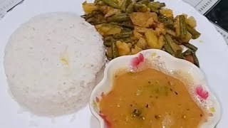 lunch mein banaya bhaji daal [upl. by Glory]