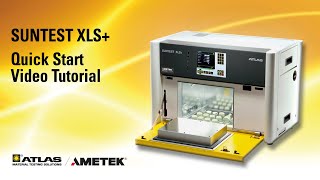 Video Tutorial SUNTEST XLS Quick Start [upl. by Remus]