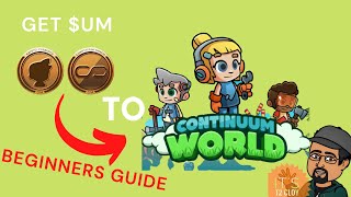 How to Get UM token for Continuum World with no Etherium Gas Fee [upl. by Nidorf]