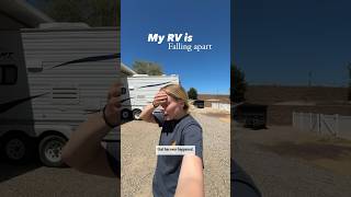 RV Disaster The Day Everything Fell Apart rvlife rvliving shorts [upl. by Saidnac]