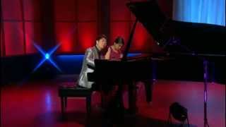 Annie and Lang Lang  Schubert Marche Militaire Duet [upl. by Nanerb]