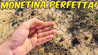 MONETINA PERFETTA con PATINA NERA  Ricerca con il METAL DETECTOR [upl. by Fenton]