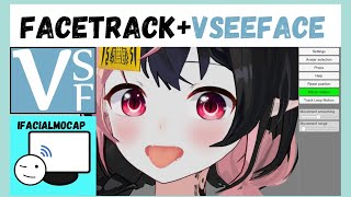 【Vtuber 3D】How to stream with face track in VSeeFace  iFacialMocap【Moe Bun】Vtuber tutorial [upl. by Pelag956]